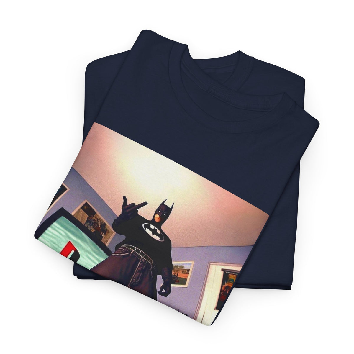 Gangsta Batman Flips Off PlayStation