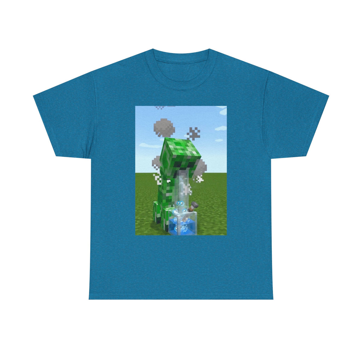 Creeper Hitting The Bong On Green Field