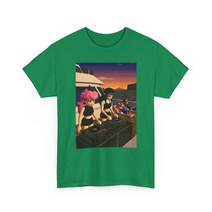 N64 Waifus DJ Yacht Party Tee