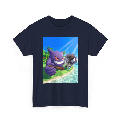 Gengar and Gastly Chillin' By The Beach