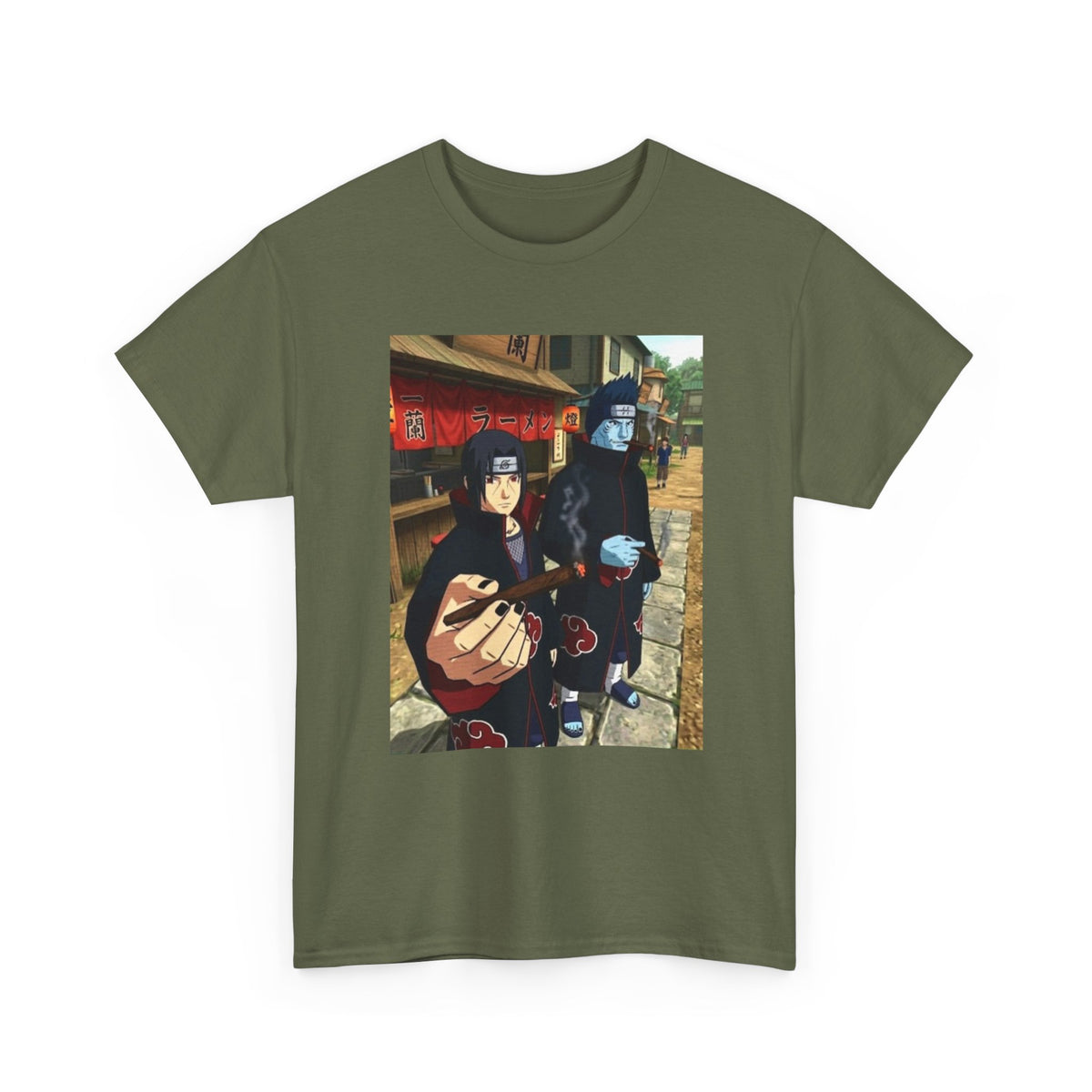 Akatsuki Duo Smoking Blunts Tee