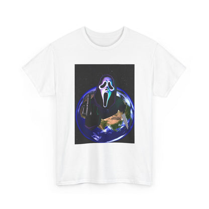 Ghostface Flipping Off The Earth Tee