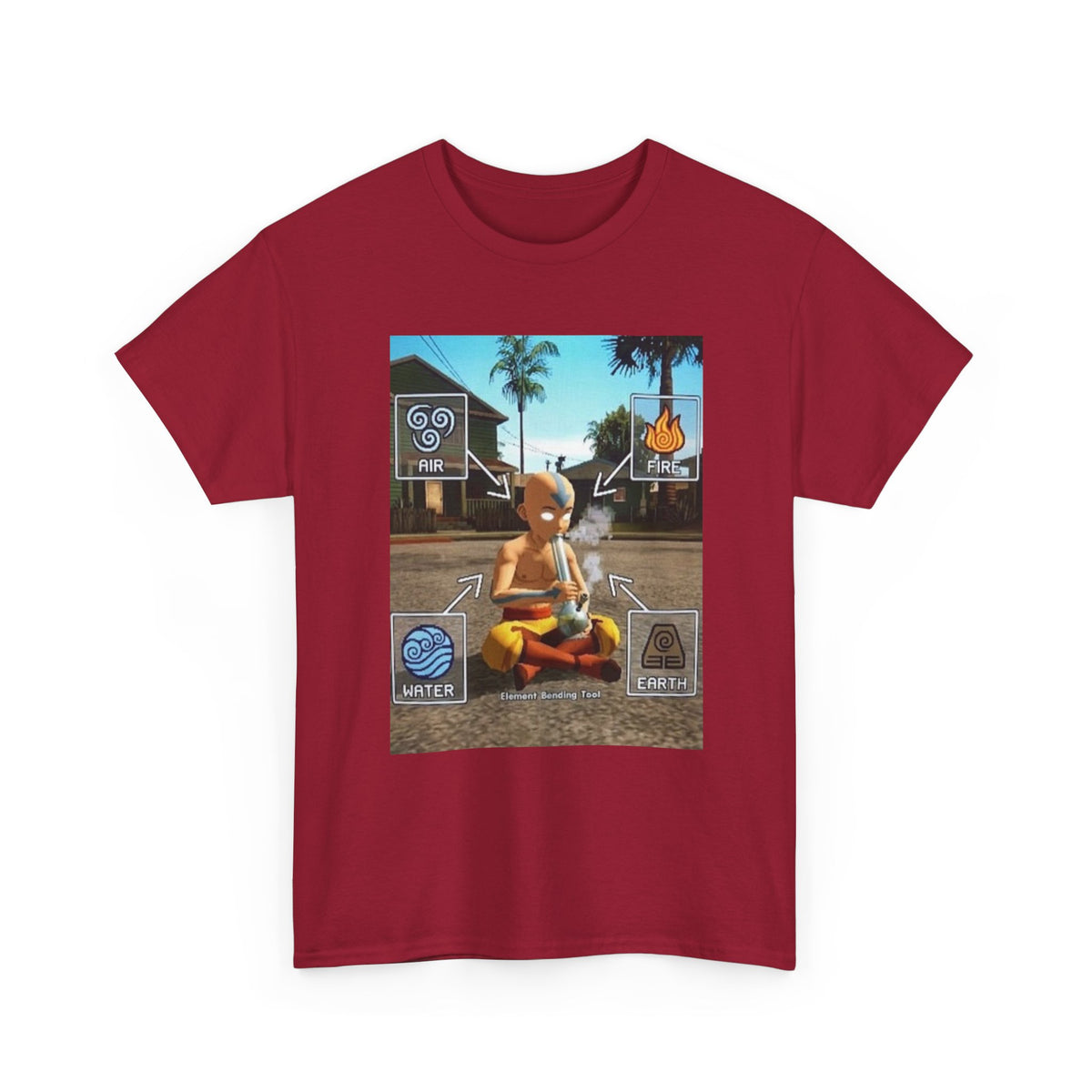 Aang Smoking On The Street Tee