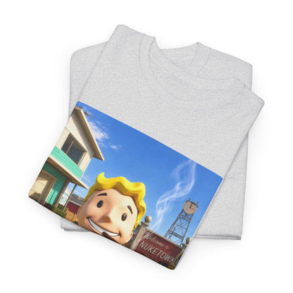Vault Boy Smoking Blunt In Nuketown