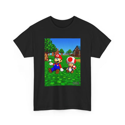 Mario And Toad Chillin' With Shrooms