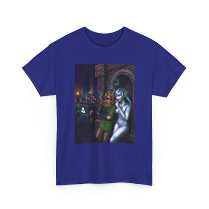 Link And Zora Princess Smoking In Club