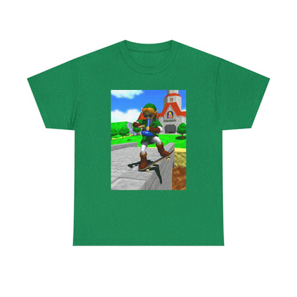 Stoner Link On Skateboard With Ocarina Bong