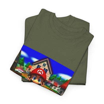 Mario Giving The Finger Tee