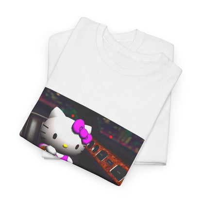 Hello Kitty Pouring Lean In Car Tee