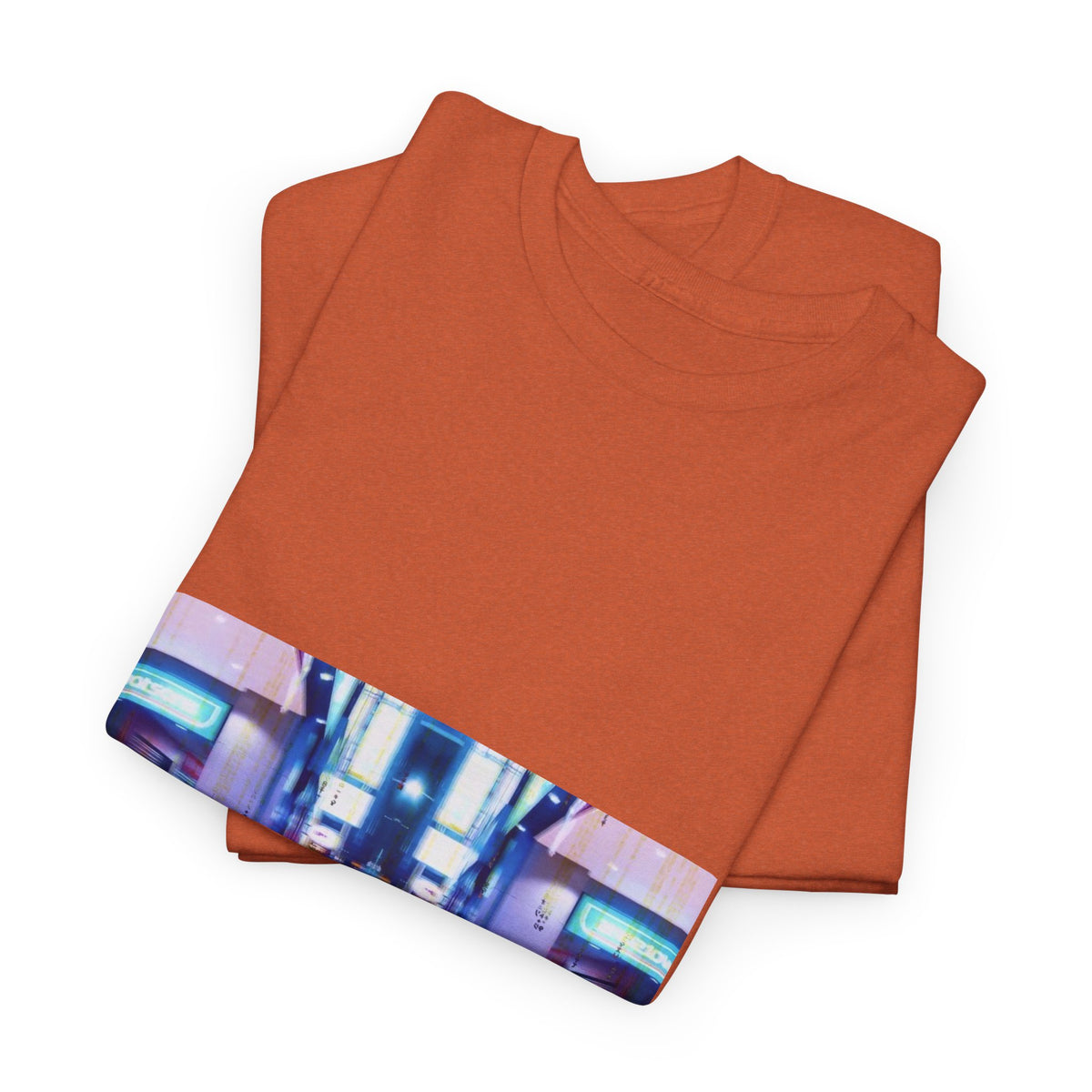 Meli and Chill Splashing Through Neon Streets Tee
