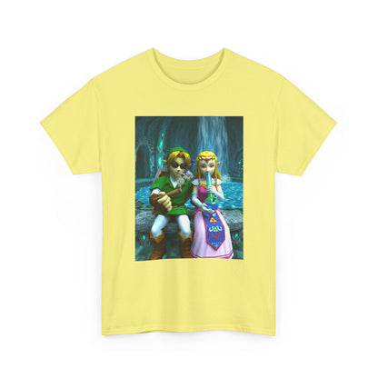 Link And Zelda Hitting The Stash