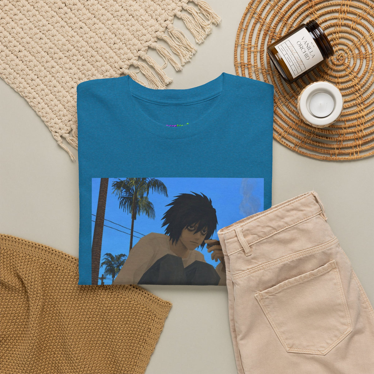 Mystic Green Whisper Graphic Tee