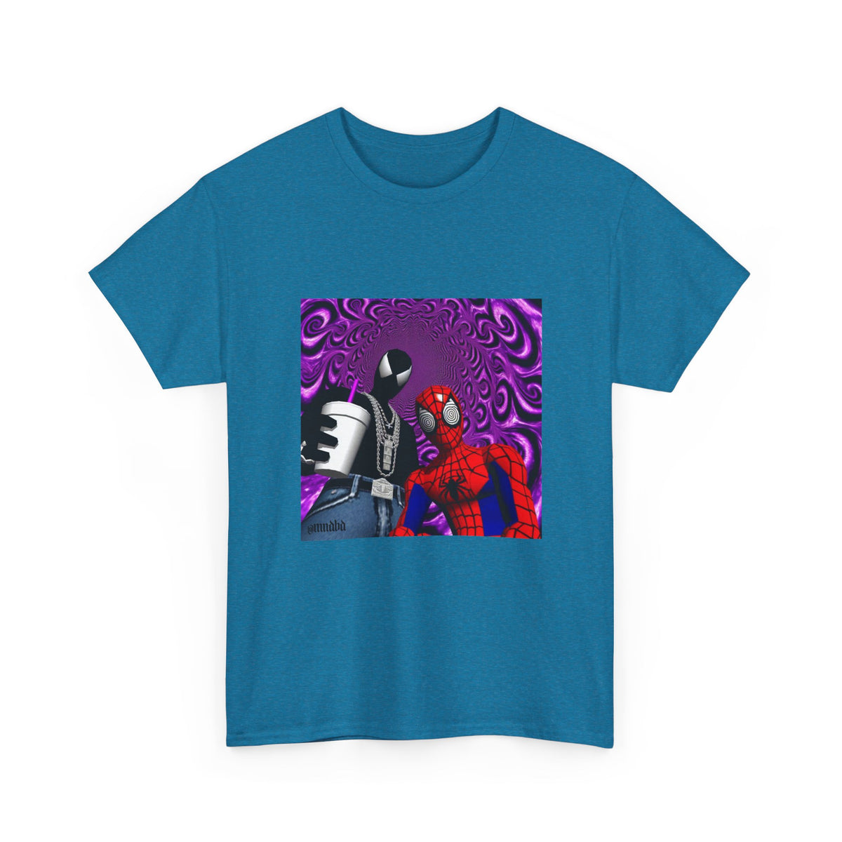 Symbiote & Spider-Man Lean Scene Tee