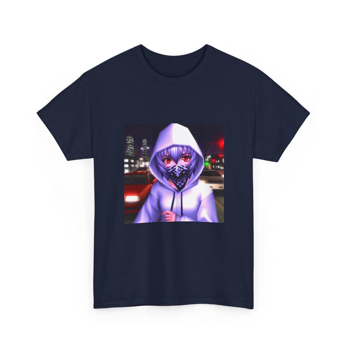 Rei Ayanami Cruising GTA San Andreas Tee (Design 14)