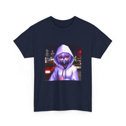 Rei Ayanami Cruising GTA San Andreas Tee (Design 14)
