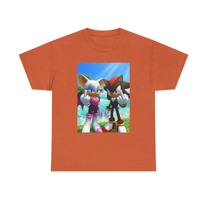 Rouge And Shadow Flipping The Bird Tee (Design 3)