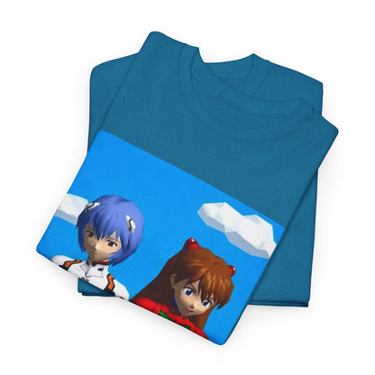 Rei And Asuka Gaming On PSPs Tee