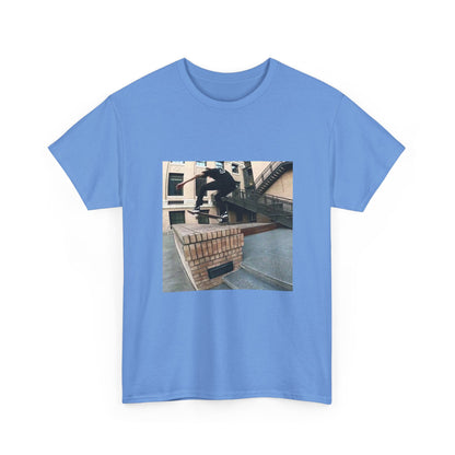 Skater Riding Through Cloud Passage Tee