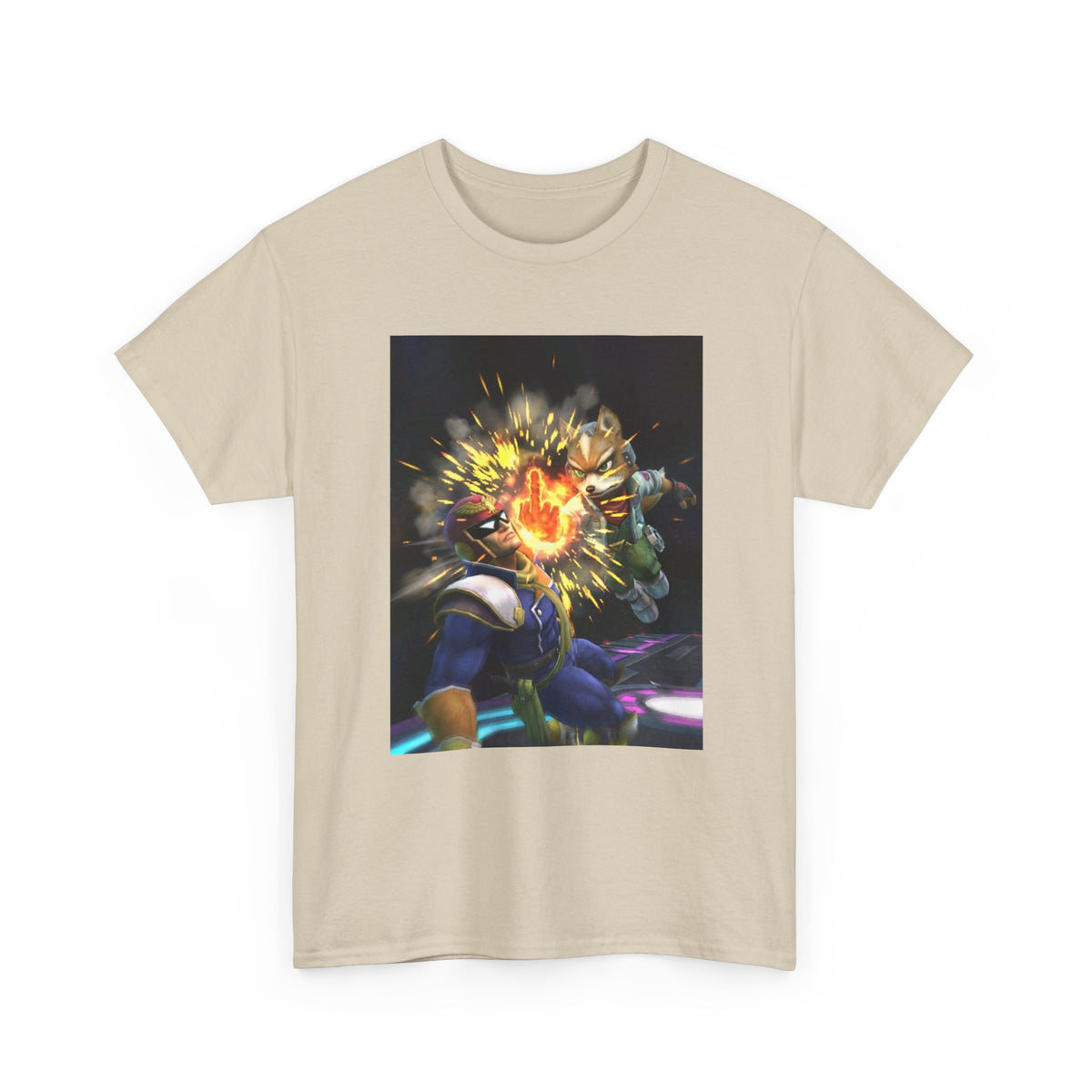 Captain Falcon Vs Fox McCloud Falcon Punch Tee