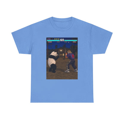 Panda And King Smoking Cigars Street Fight Tee