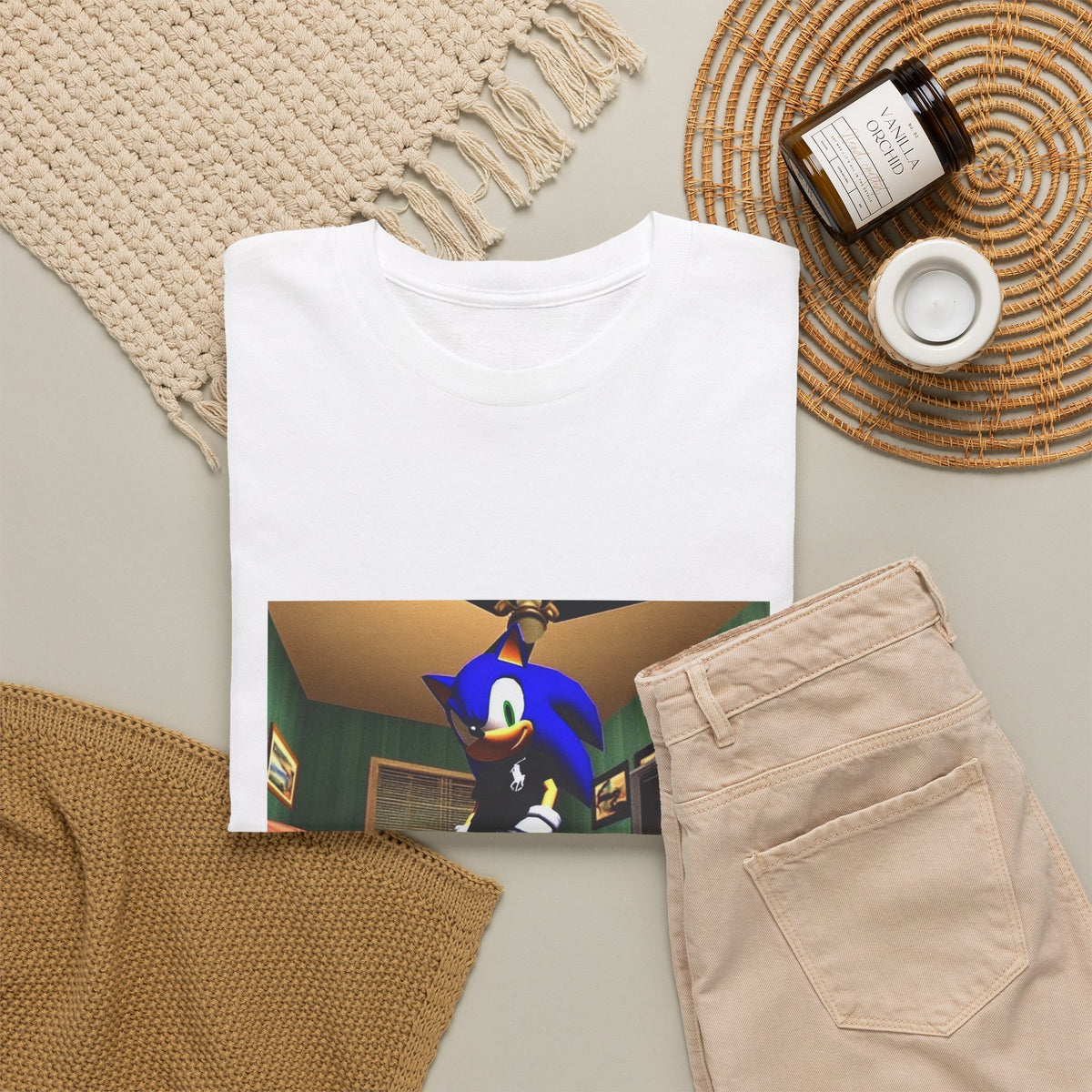 Swagged Out Sonic Chillin' In The Crib