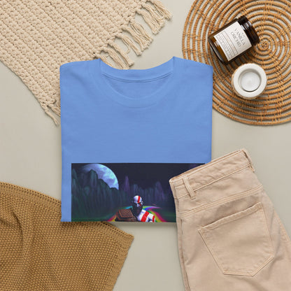 Kratos Drifting The Rainbow Road Tee