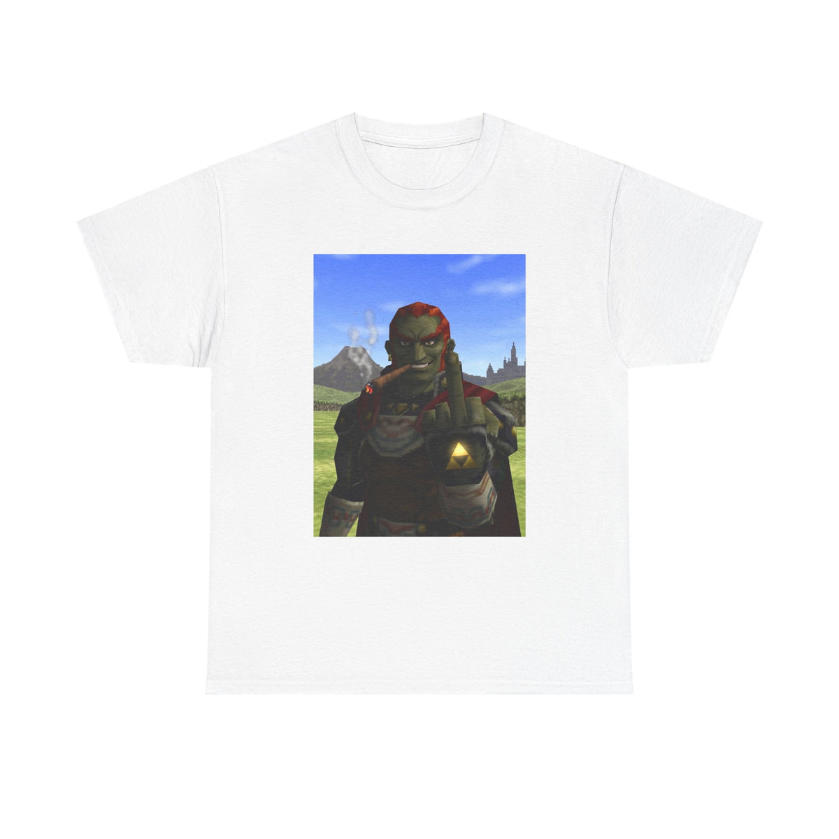 Ganondorf Smoking, Flipping Bird Tee
