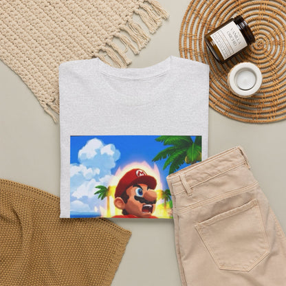 Super Buff Mario Power-Up Tee