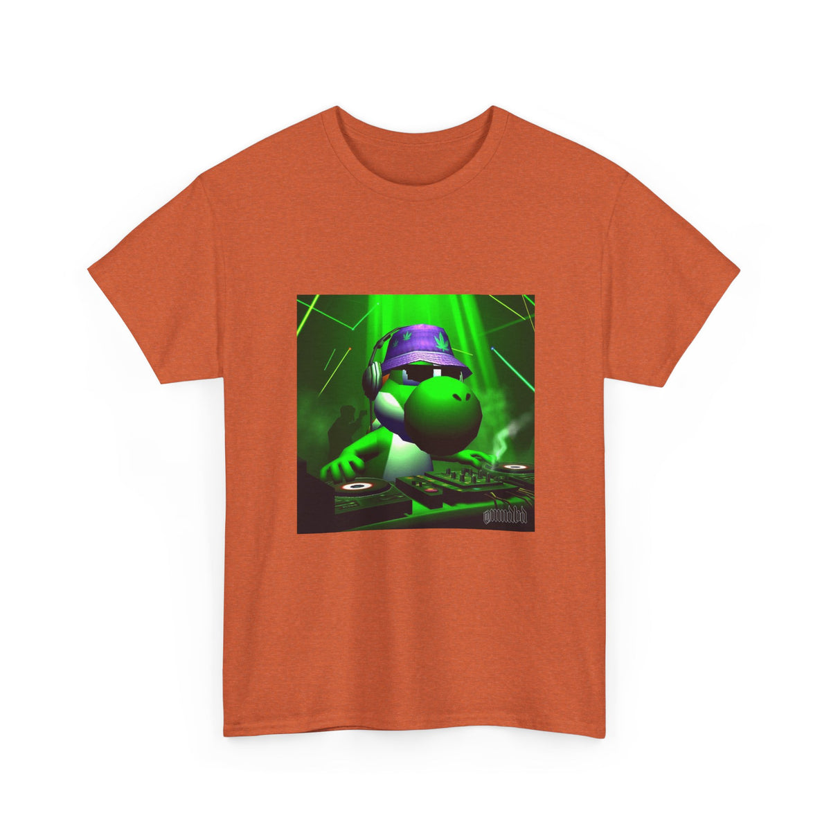 Yoshi DJing With Cannabis Bucket Hat Tee