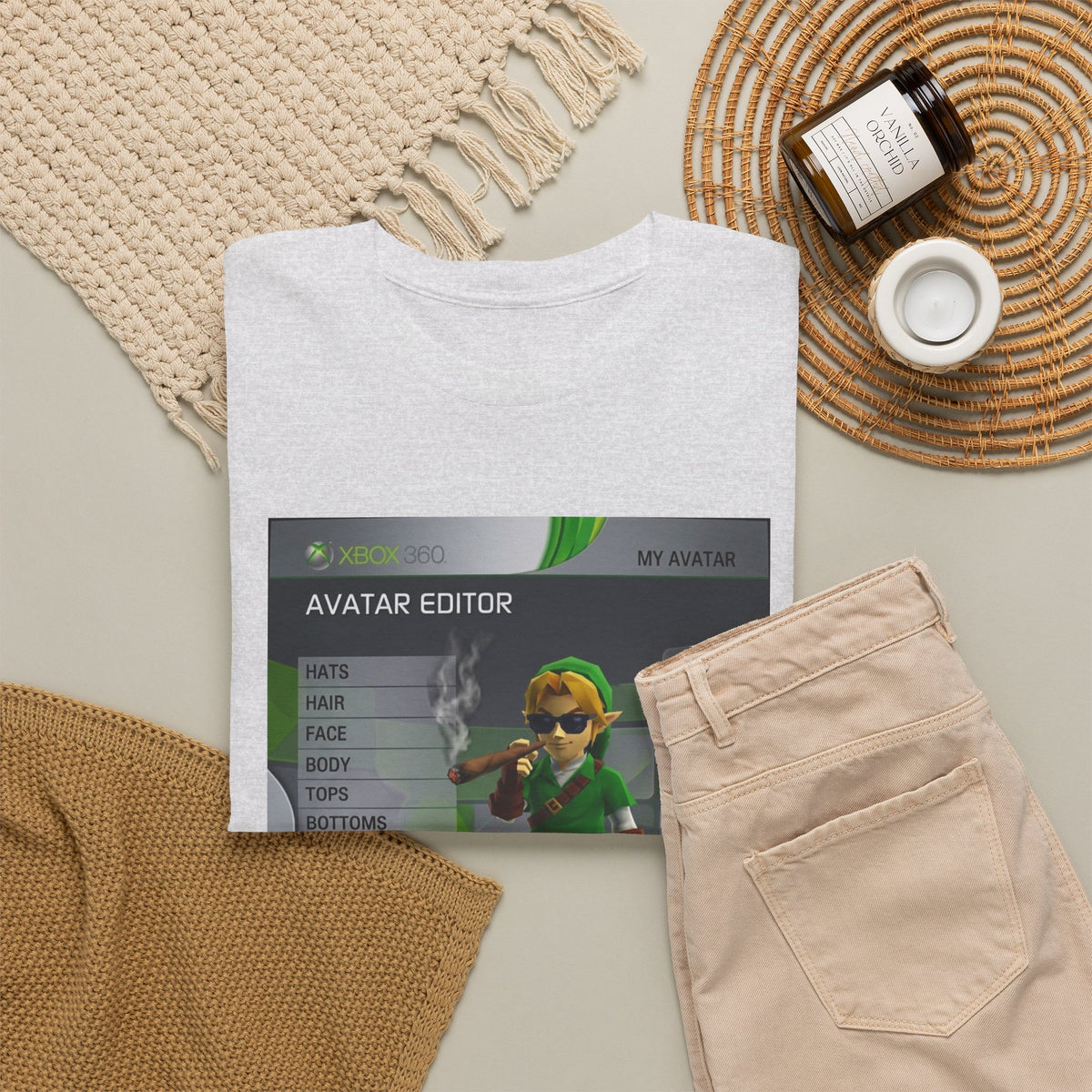 Chill Link Smoking Blunt Avatar Tee