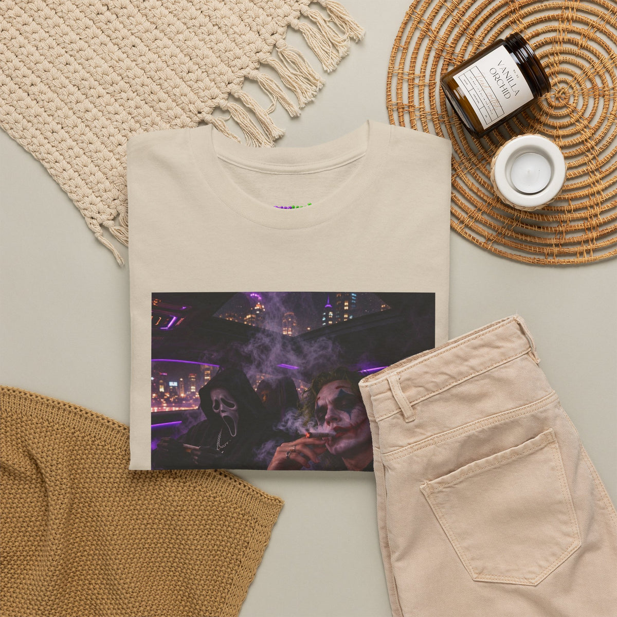 Graffiti Ganja Vibe Graphic Tee