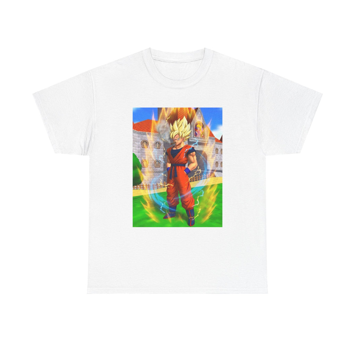 Super Saiyan Smoking A Blunt Tee