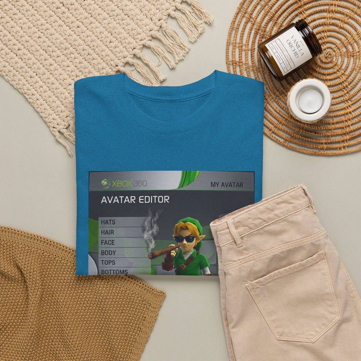 Chill Link Smoking Blunt Avatar Tee