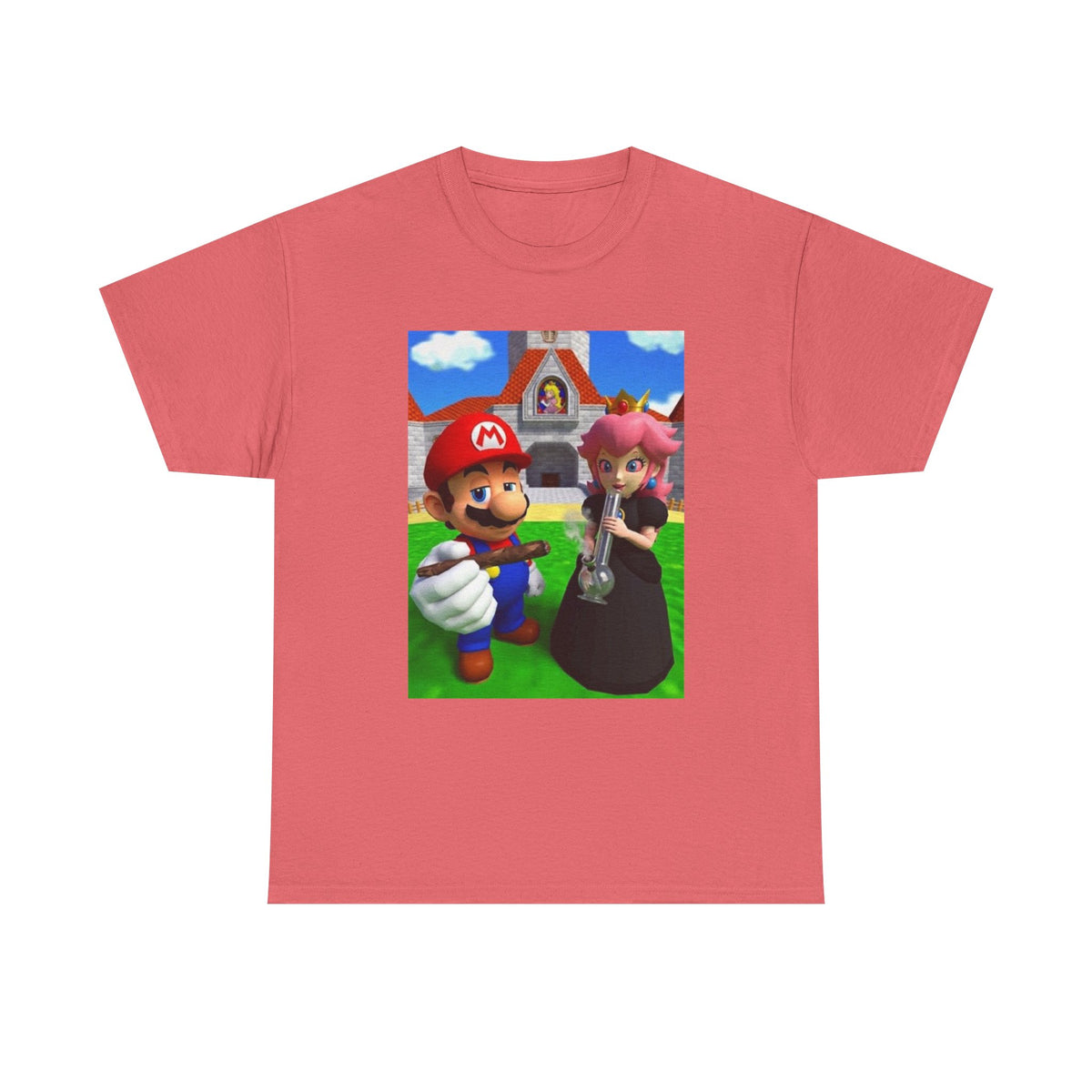 Mario And Princess Peach Puffing Loud