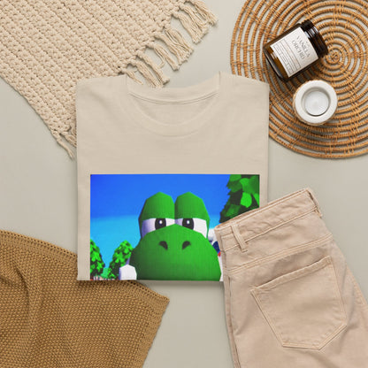 Yoshi Giving The Finger Tee (Design 4)