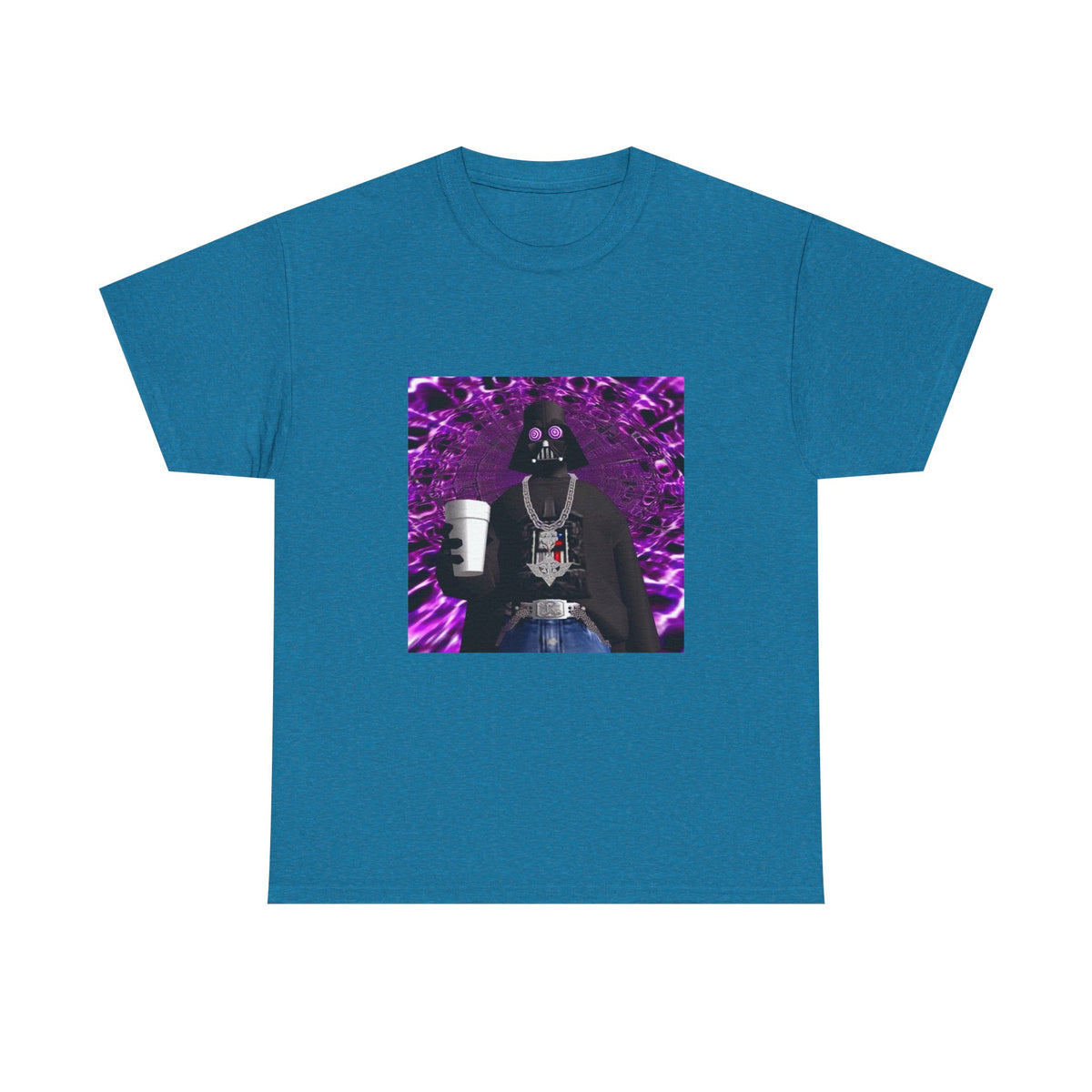 Stoner Vader Sipping Purple Drink Tee