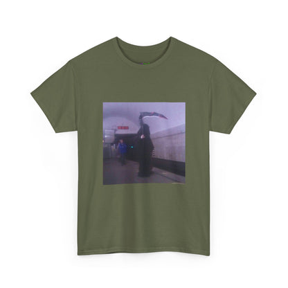 Gritty Green Pulse Graphic Tee