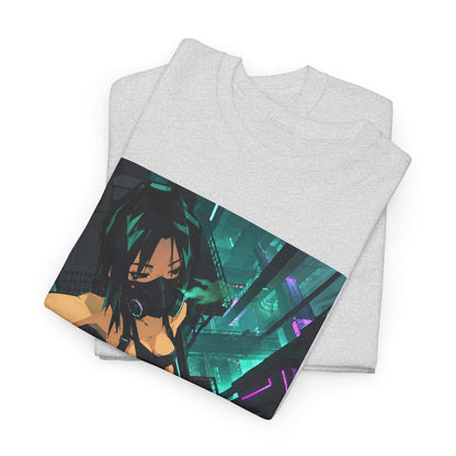 Midnight Ember Leaf Graphic Tee