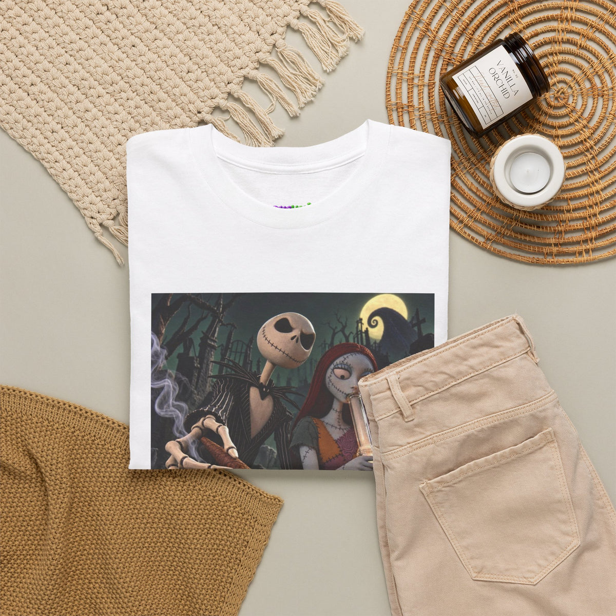 Midnight Green Dream Graphic Tee (Design 1)