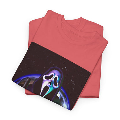 Ghostface Flipping Off The Earth Tee