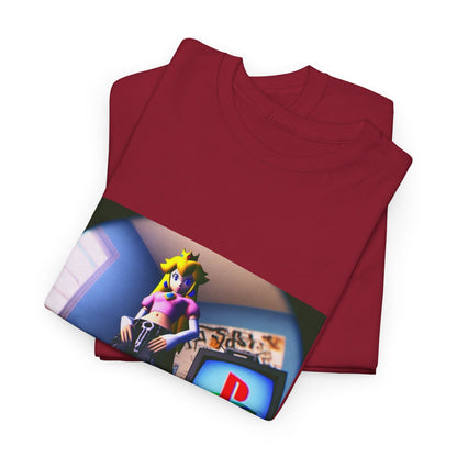 Princess Peach Y2K Drip Tee