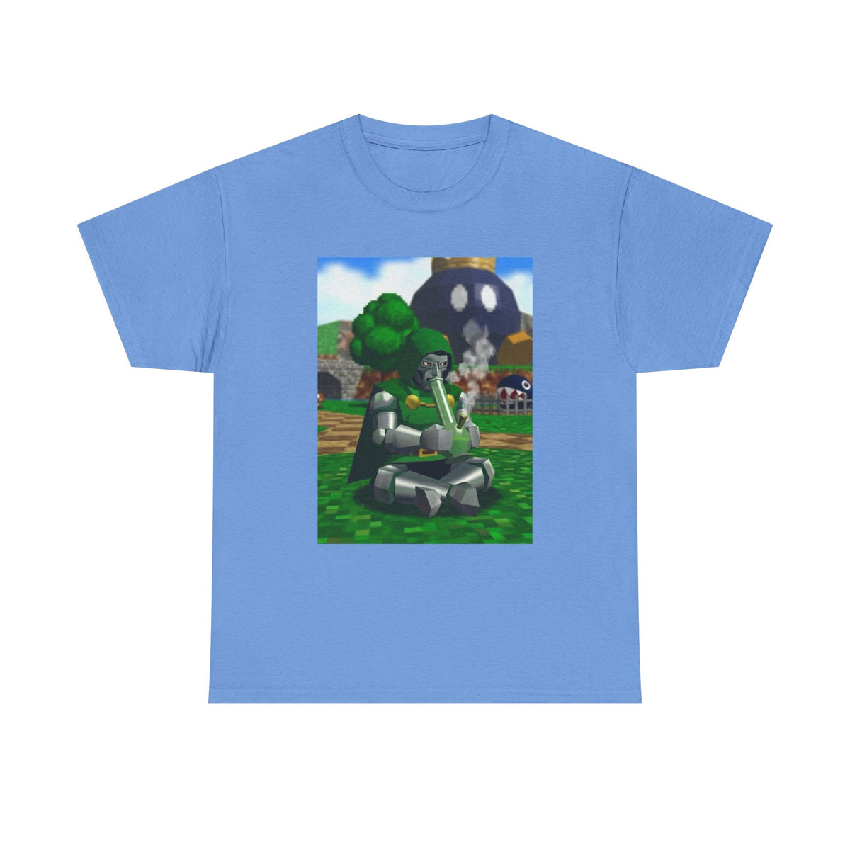 Doom Brocc Head Smoking Bong Tee