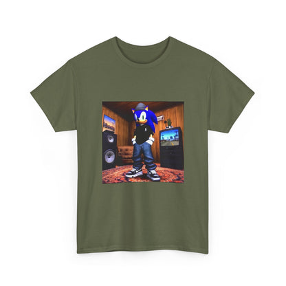 Gamer Sonic Dressed To Chill