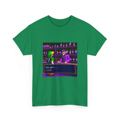 Link Gets Lean From Waluigi Tee