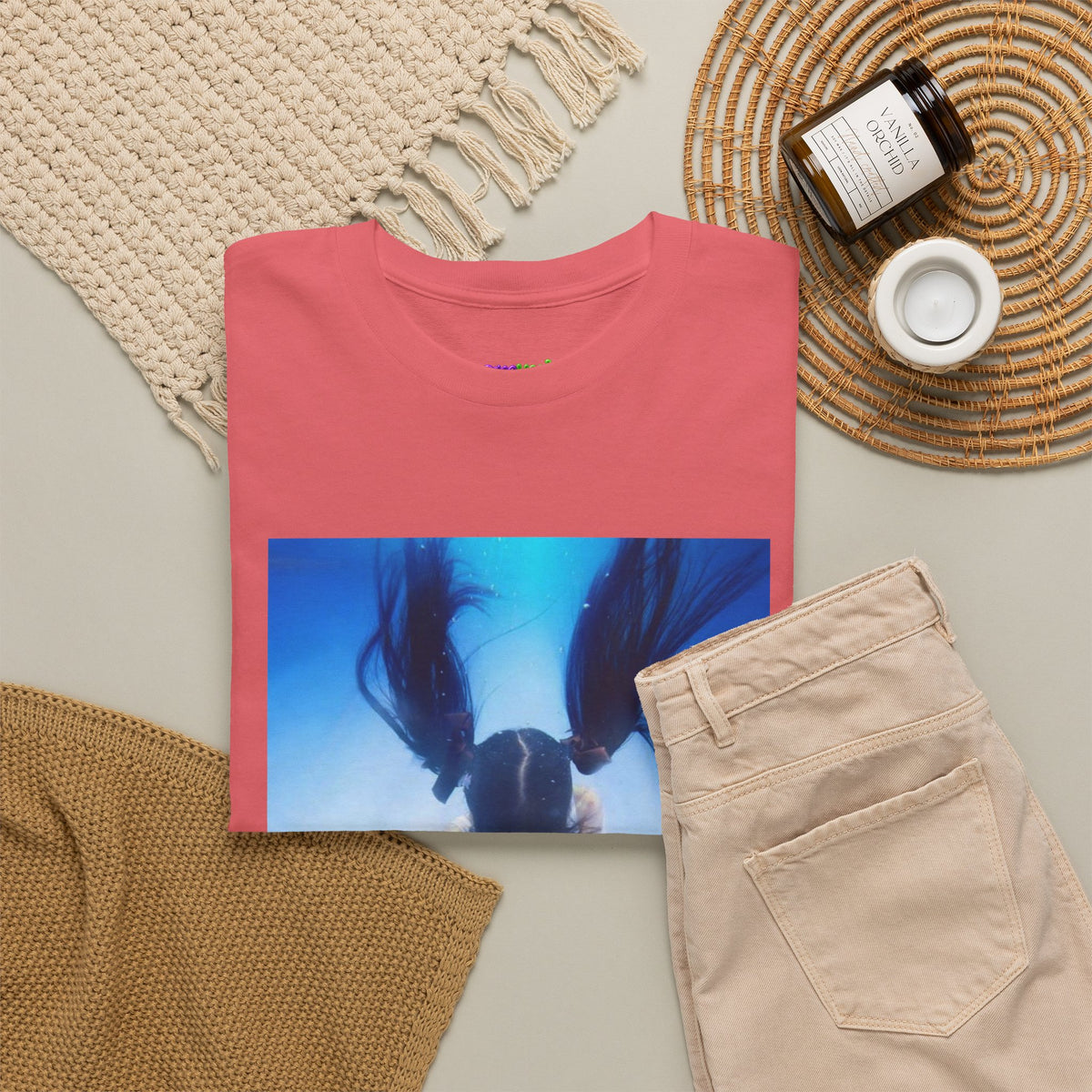 Neon Ganja Glow Graphic Tee
