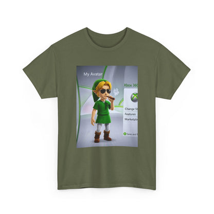 Stoner Link Xbox Avatar Puffing Blunt Tee