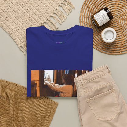 Gravity Defying Green Graphic Tee