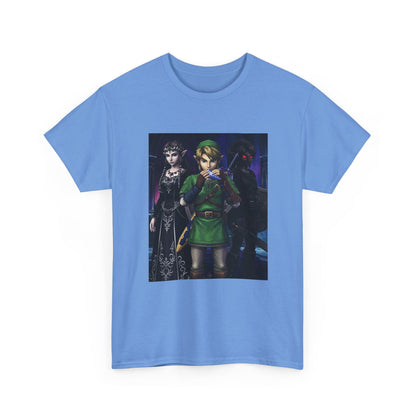 Link Playing Ocarina With Dark Companions Tee