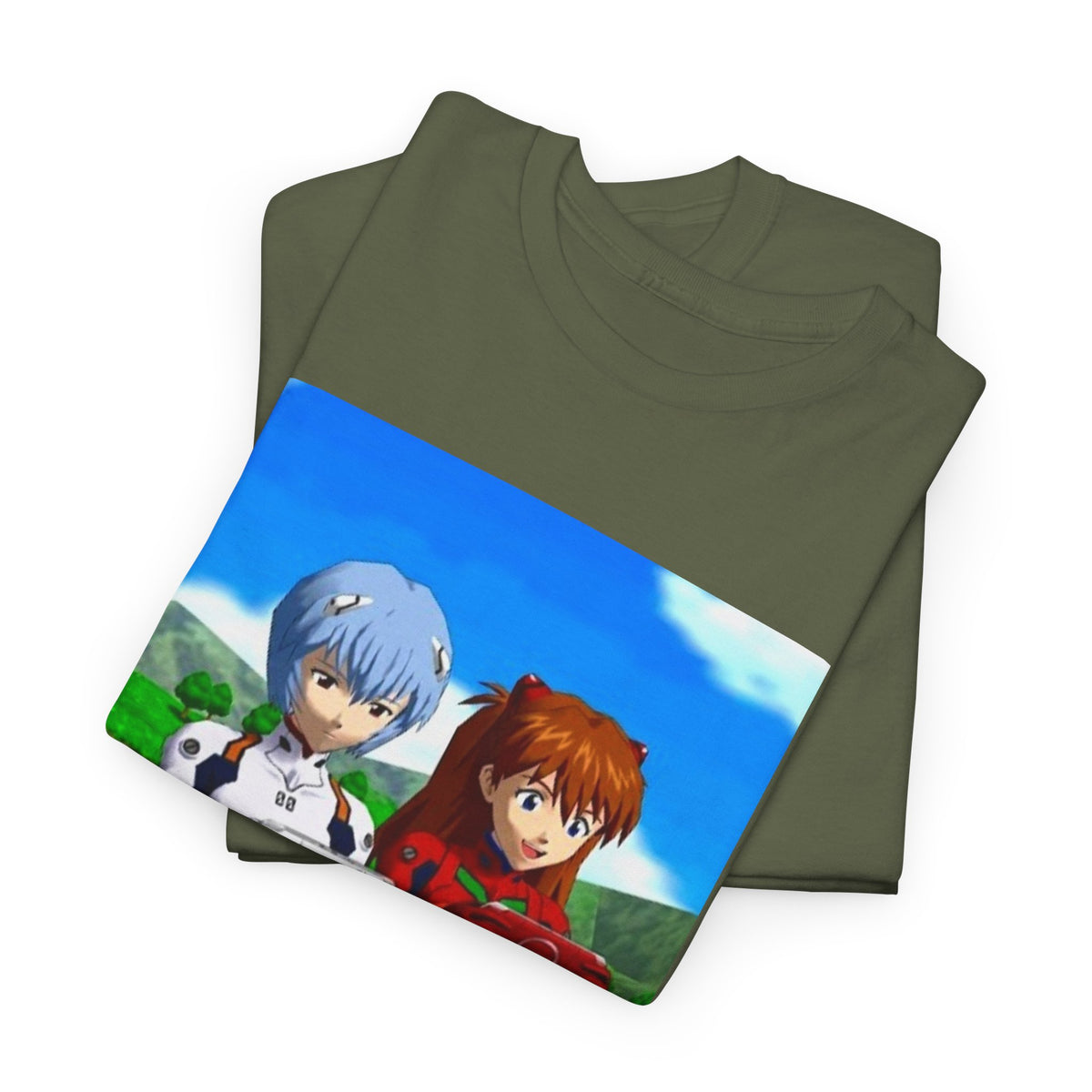 Rei And Asuka Gaming Outdoors