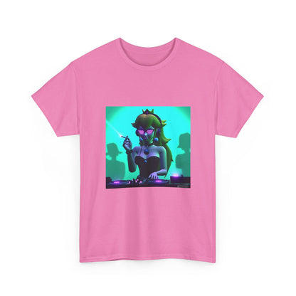 Dark Princess Peach DJ Smoking Tee